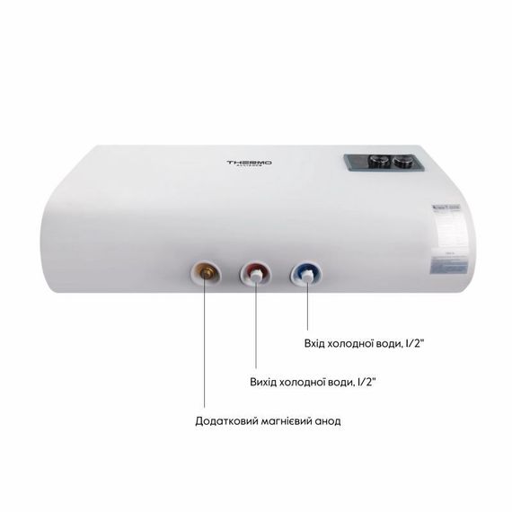 Водонагрівач електричний Thermo Alliance 80 л плоский горизонтальний, мокрий ТЕН 2 кВт (0,8 + 1,5,2) DT80H20G (PD) | Зображення 3