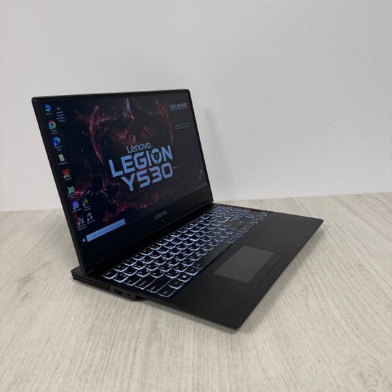 Ігровий ноутбук Lenovo Legion Y530-15ICH / 15.6" (1920x1080) IPS / Intel Core i5-8300H (4 (8) ядра по 2.3 - 4.0 GHz) / 16 GB DDR4 / 128 GB SSD + 1000 GB HDD / nVidia GeForce GTX 1060, 3 GB GDDR5, 192-bit / WebCam б/в | Зображення 2
