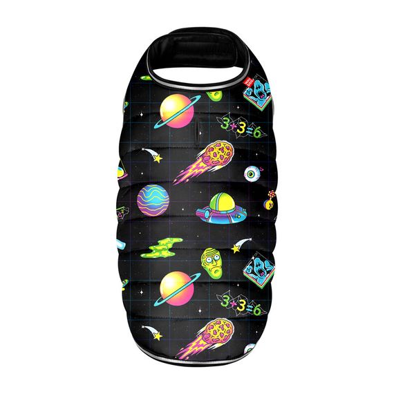 Курточка-накидка для собак WAUDOG Clothes, малюнок "Рік та Морті 2", XS, А 26 см, B 33-41 см, С 18-26 см | Зображення 2
