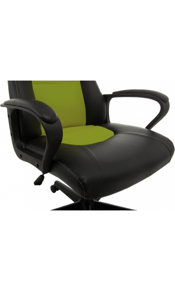 Кресло геймерское GT Racer X-2640 BlackGreen | Зображення 4