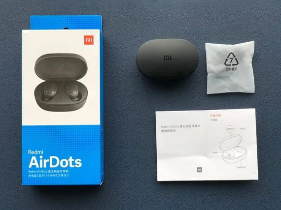 Беспроводные Bluetooth наушники Xiaomi Redmi AirDots s 2 Headset беспроводные Черные | Зображення 5