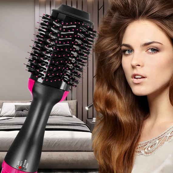 Фен-щітка One Step Hair Dryer & Styler, стайлер для волосся, професійний фен для укладання волосся | Зображення 9