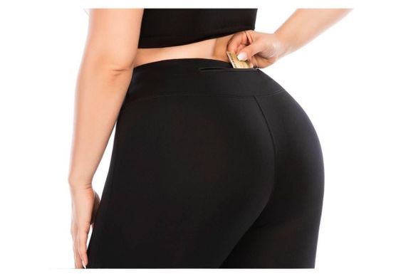 Фітнес костюм plus size з яскравим принтом | Зображення 7