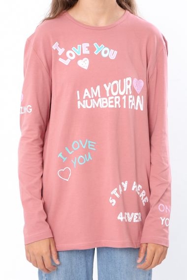 Джемпер для дівчинки (підлітковий) Носи своє 146 Рожевий (p-14626-165848) | Зображення 2