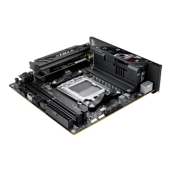 Материнcька плата ASUS ROG STRIX B850-I GAMING WIFI sAM5 B850 2xDDR5 M.2 HDMI USB Type-C WiFi BT mITX 90MB1K30-M0EAY0 | Зображення 6