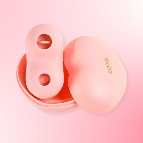 Кліторальний вакуумний стимулятор з язичком BeYourLover Heart у формі серця, рожевий sexstyle | Зображення 8