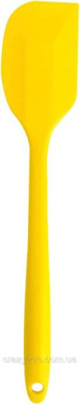 Лопатка для килимка EcoToys силіконова жовта 20.5 см 67931