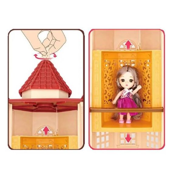 Ляльковий будиночок з ліфтом VC 6036