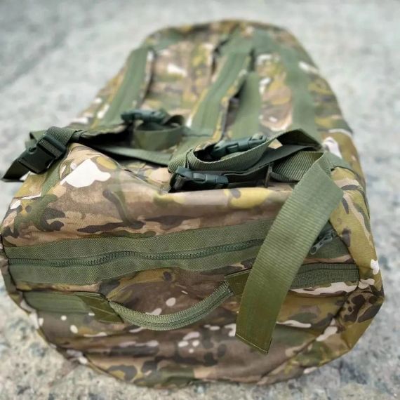 Сумка-рюкзак военная непромокаемая мультикам, 110 л | Зображення 3