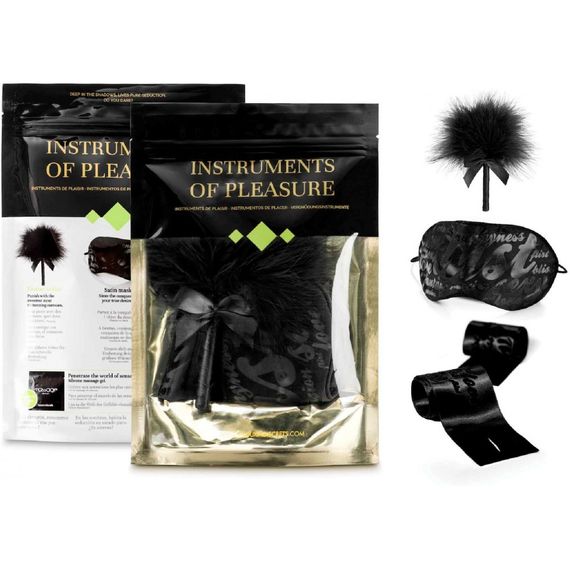 Набір аксесуарів із 3 предметів Bijoux Indiscrets, зелений Sex Aura