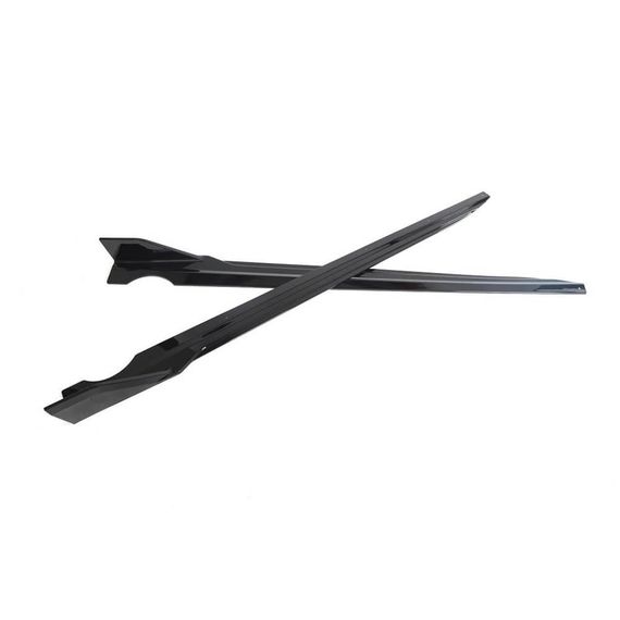 Накладки на пороги V3 (Чорний глянець) для BMW X5 G05 2019- рр | Зображення 6