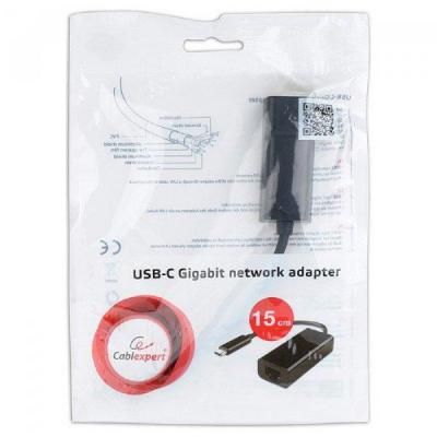 Перехідник Type-C to Fast Ethernet Cablexpert (A-CM-LAN-01) (A-CM-LAN-01) | Зображення 1