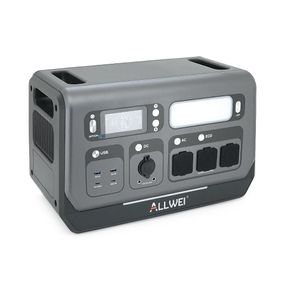 Портативна зарядна станція ALLWEI SGR-PPS2400-2PRO, 2400W/2048Wh LiFePO₄, MPPT 500W max ХТ60/12 – 60 В/10 А, 2xDC5521-12V-12A,
