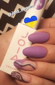 Гель-лак JOIA vegan 016 светло-сливовый, 6 мл