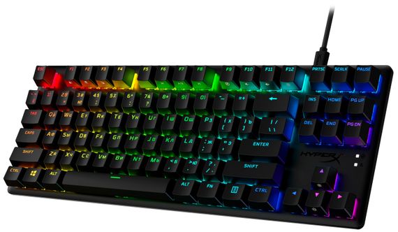 Клавіатура механічна HyperX Alloy Origins Core PBT 87key 639N7AA | Зображення 1