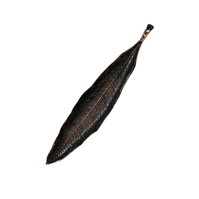 Металева підставка для пахощів Листя Бодхі 21х4см No brand 738911263