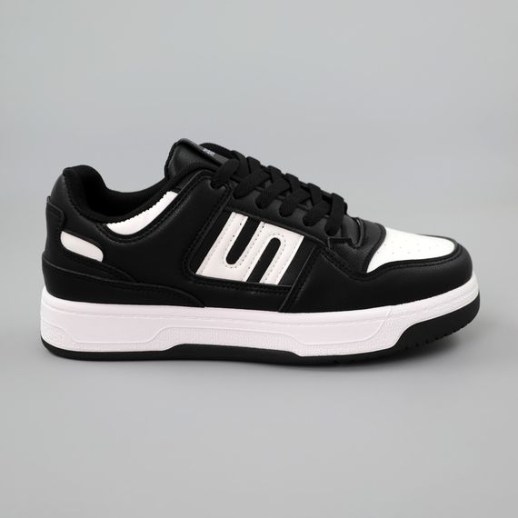 Кеди чоловічі 589579 Чорно-білі 40 41 42 43 44 45