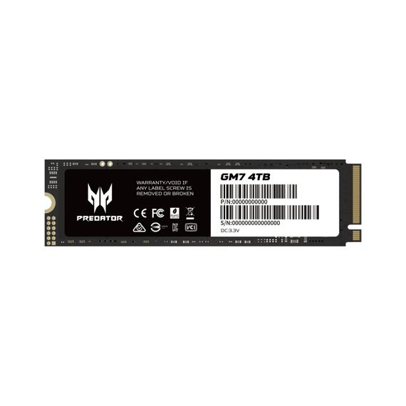 Накопичувач SSD M.2 2280 4TB GM7 Acer Predator (BL.9BWWR.120) | Зображення 4