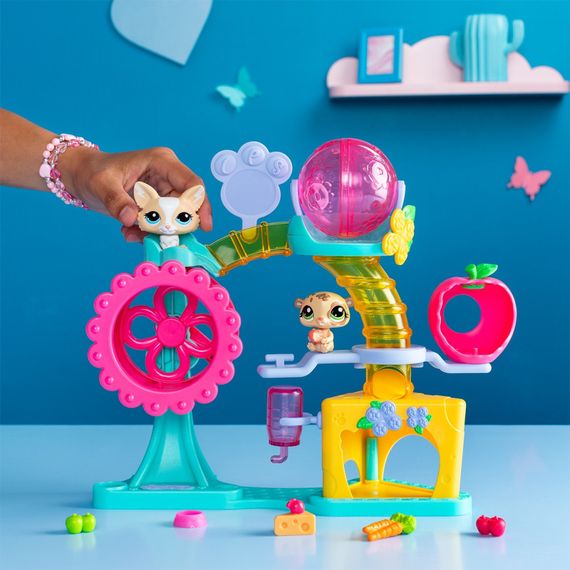 Игровой набор "Фабрика Развлечений" Littlest Pet Shop 00519 аксессуары и 2 фигурки, фабрика | Зображення 3
