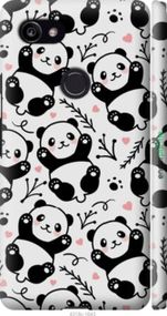 Чохол на Google PixeL 2 XL Панди "4318m-1643-2448"