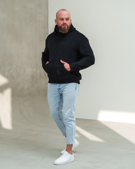 Худі Ведмедик чорне S L | Зображення 2