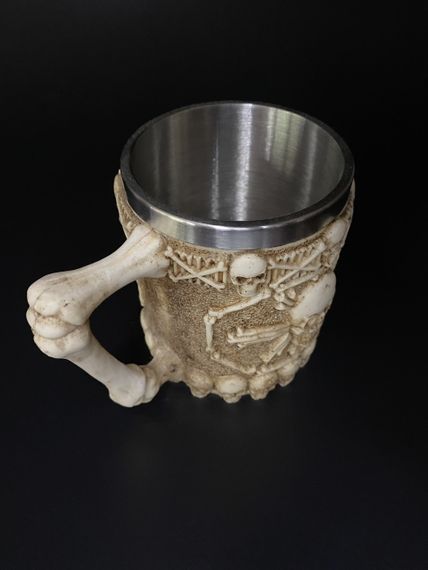 Кухоль череп і кістки 400 мл. | Зображення 4