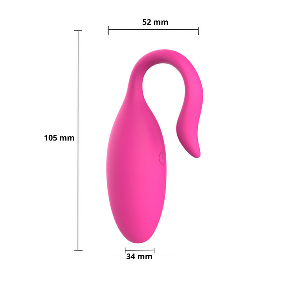 Виброяйцо - Erospace Sweet Play Egg App Controlled A9 Sex Aura | Зображення 9