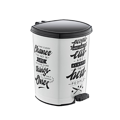 DECOR відро для сміття 11л (12) (x75 дім вінтаж)