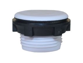 Заглушка d22 круглая с гайкой пластиковая Ny95505560