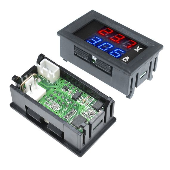 Вольтметр амперметр цифровой 100V 10A | Зображення 1