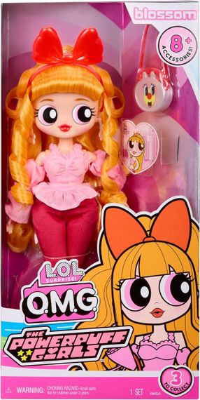 Лялька ЛОЛ Сюрприз ОМГ Суперкрихітки Квіточка з аксесуарами LOL Surprise OMG The Powerpuff Girls Blossom | Зображення 2