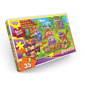 Пазли "Три порося" (35 елементів), вид 10