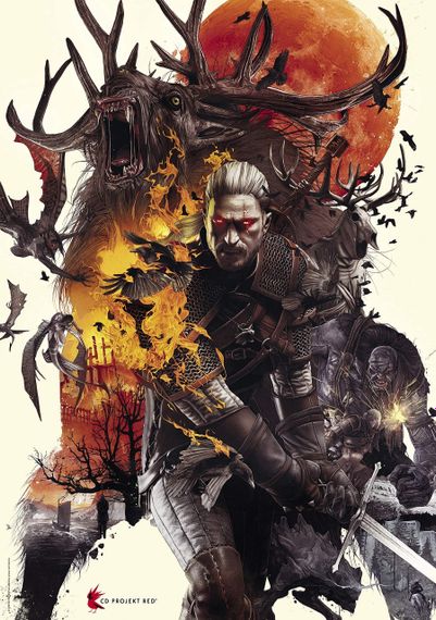 Пазл GoodLoot Witcher: Monsters puzzles 1000 ел. (5908305231936) | Зображення 3