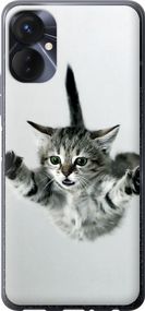 Чехол на Tecno Spark 9 Pro Летящий котёнок "2322u-2832-17620"