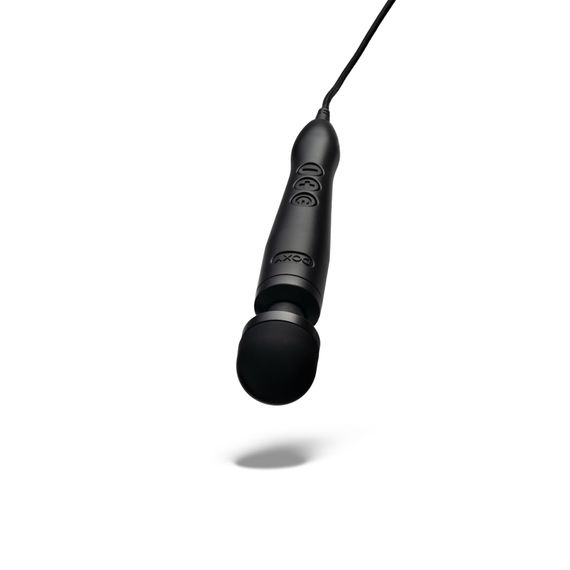 Вібромасажер DOXY3 USB-C Massager MATTE BLACK, кабель USB-C, регульована інтенсивність, компактний | Зображення 1