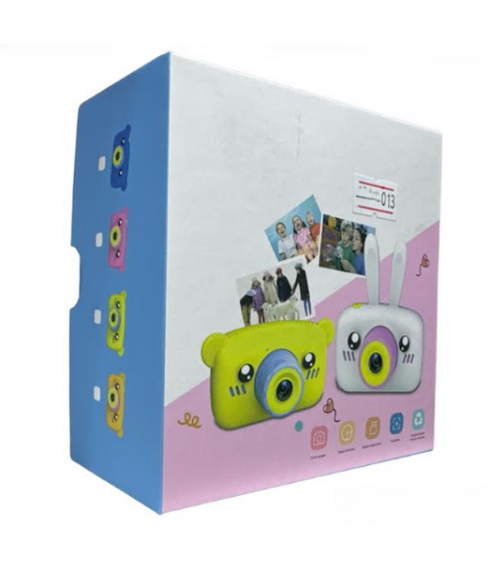Дитячий цифровий фотоапарат Baby Camera ET013 (XL-500R) — Протиударна камера для дітей з іграми та записом відео