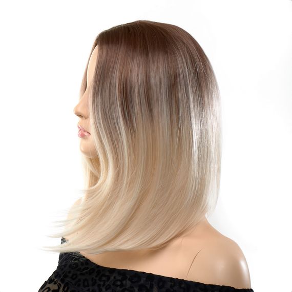 Перука пряма Fetish Hair омбре блонд, 35 см | Зображення 1