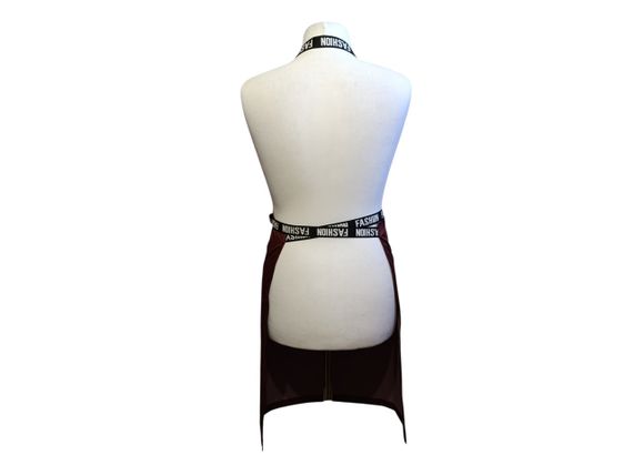 Фартук женский для готовки ONESIZE бордовый 10036 | Зображення 2