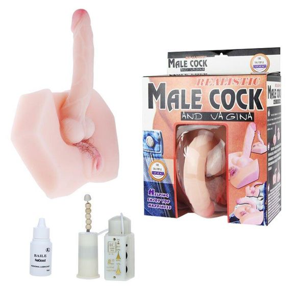 Універсальний мастурбатор фалос і Вагіна BM - 009042 Sex Aura | Зображення 1