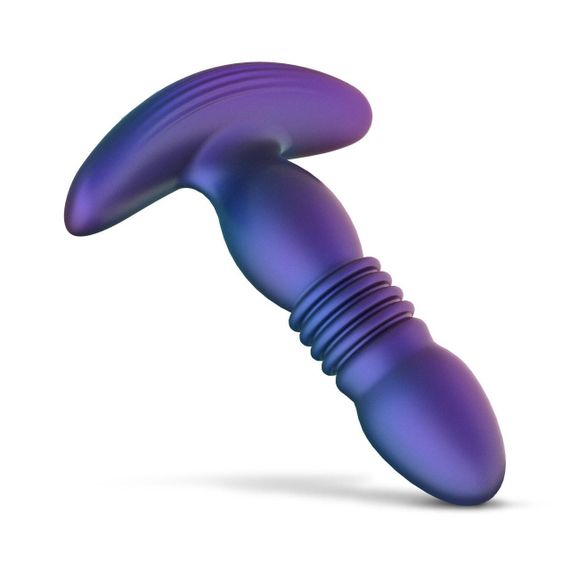 Анальна пробка з вібрацією та пульсацією Hueman - Supernova Thrusting Buttplug Sex Aura | Зображення 5