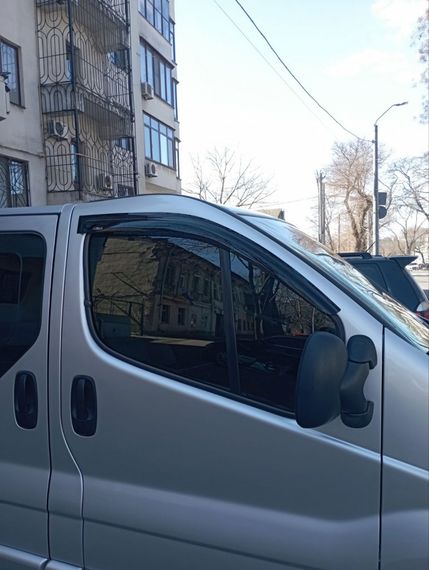 Ветровики (2 шт, HIC) для Renault Trafic 2001-2015 гг | Зображення 7