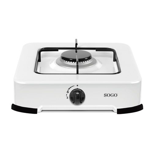 Плита газовая SOGO SS-10255 1850 Вт белая | Зображення 2