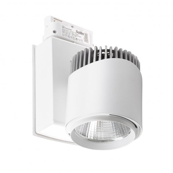 Светильник трековый поворотный LED 414/40W NW WH COB | Зображення 2