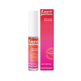 Стимулирующий блеск для губ Love To Love Love Potion - Gloss Sensuel 8 мл