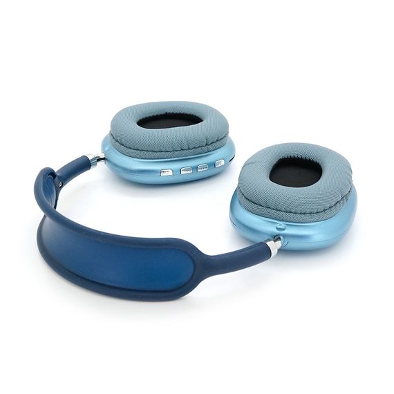 Бездротові навушники Bluetooth Macaron P9, Blue | Зображення 2