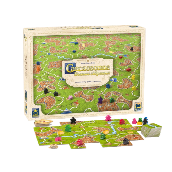 Настільна гра Каркасон: Велике зібрання (Carcassonne Big Box) | Зображення 1