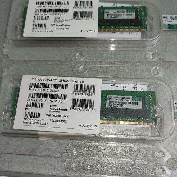Комплект: серверна оперативна пам'ять Hynix HPE / 128 GB / DDR4 ECC / 2666 MHz | Зображення 1