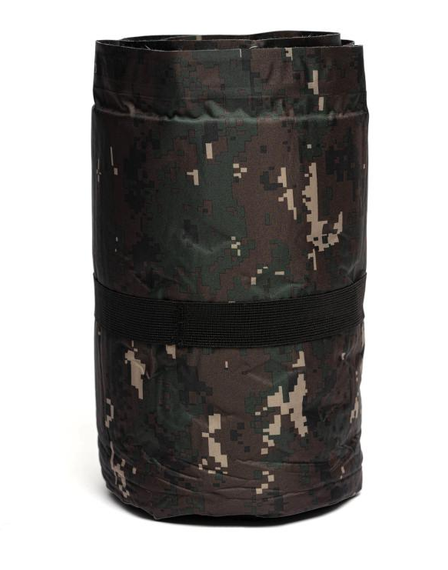 Каремат самонадувной коврик туристический 190x60x3 см с подушкой Ranger Tibet Camo камуфляж 6641 | Зображення 8