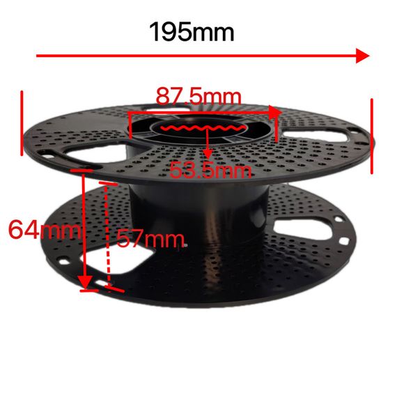 PLA+ пластик MT Filament для 3D-принтера 1.75 мм 1 кг Красный-жёлтый-зелёный (3DMT-PLA+1.75-01-RYG) | Зображення 5