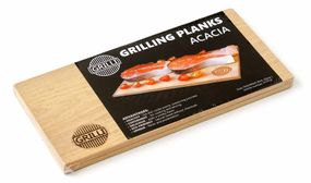 Планки для гриля з акації 30x15x0,8 см 2 шт GRILLI 777737 Код: 007135